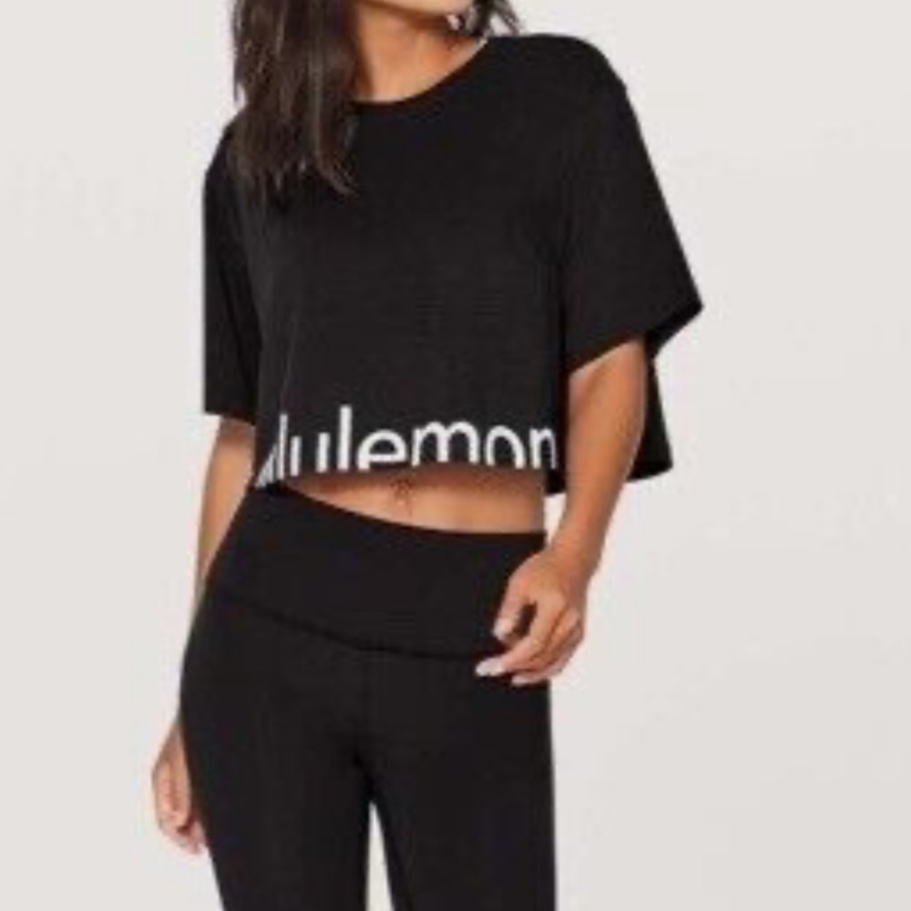 Lululemon Crop Tee